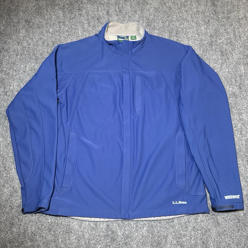 Ll Bean Windproof Softshell Jacket Men Large Tall… - image 4